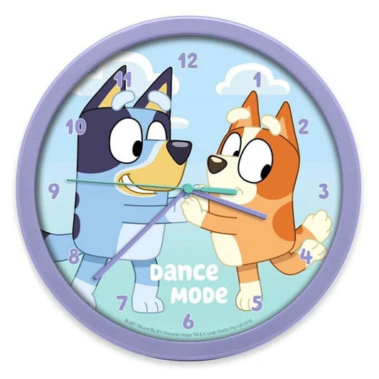 Bluey Dance Mode Wall Clock 25cm