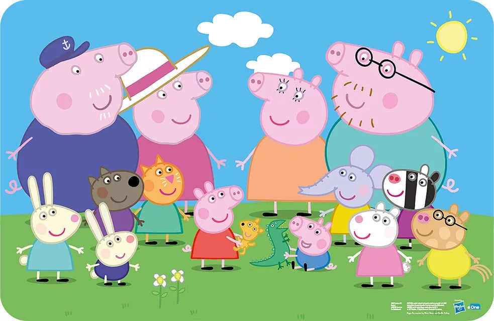 Peppa Pig Family Placemat 43x28 cm