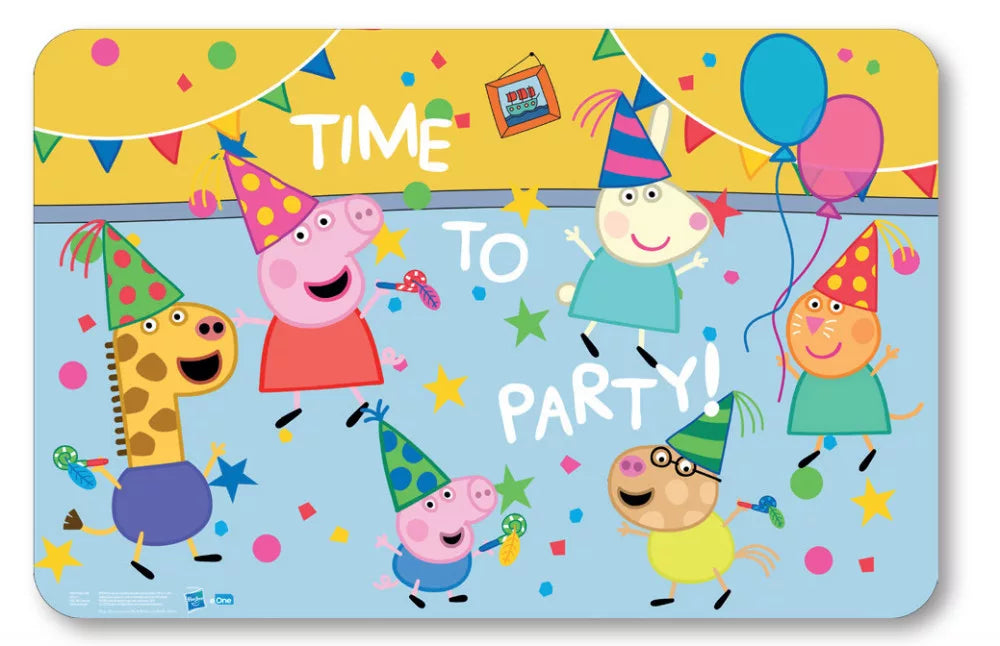 Peppa Pig Party Time Placemat 43x28 cm