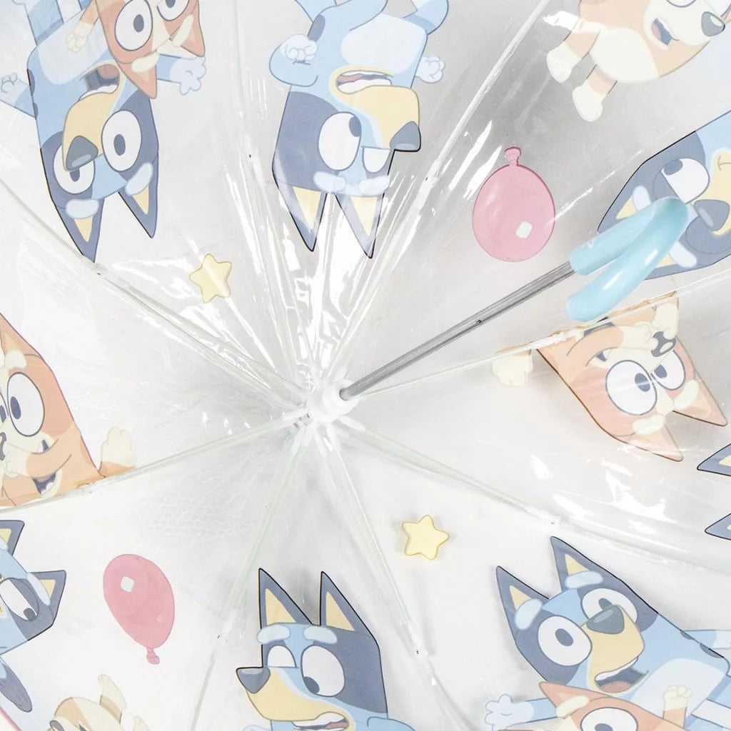 Bluey & Bingo Children's Transparent Umbrella Ø71 cm