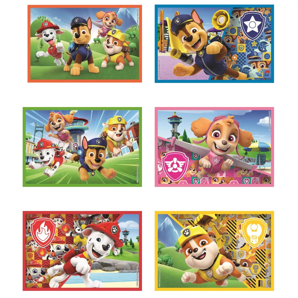 Paw Patrol Plastic Story Cube set of 6
