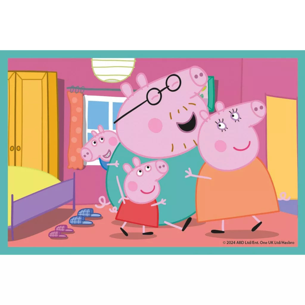 Peppa Pig Plastic Story Cube set of 6