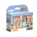 Bluey Plastic Story Cube set of 6