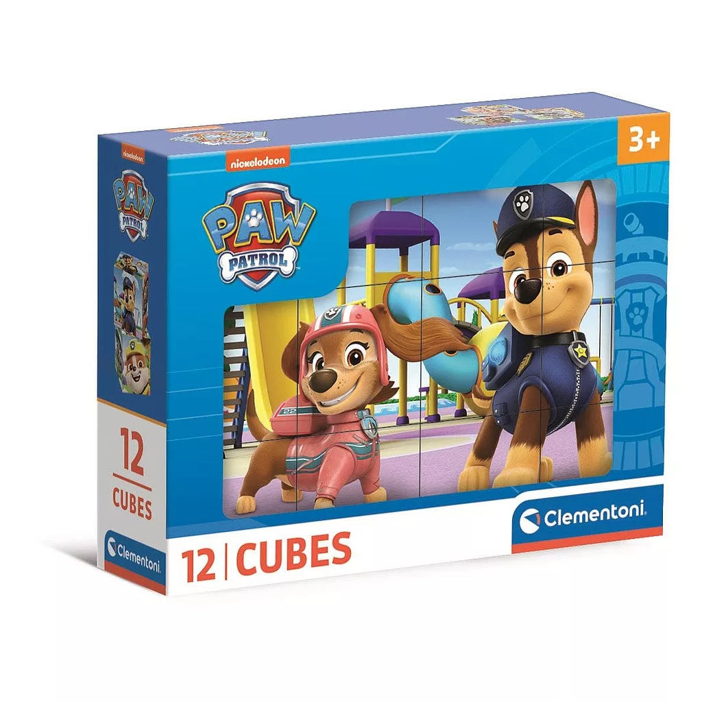 Paw Patrol Plastic Story Cube set of 12