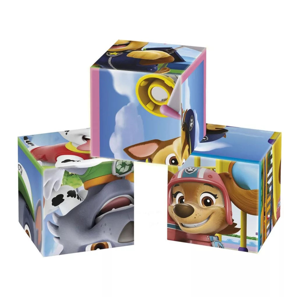 Paw Patrol Plastic Story Cube set of 12