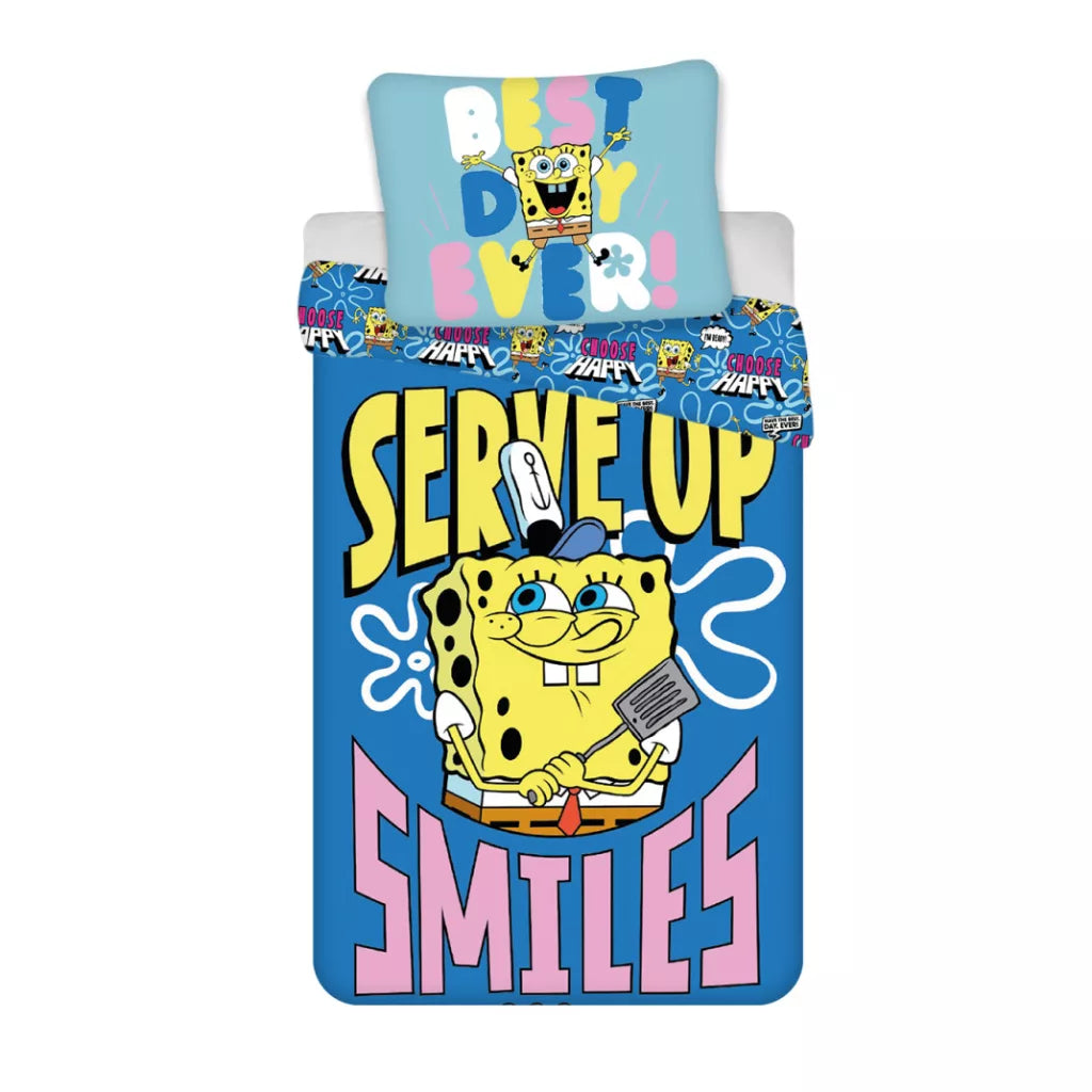 Sponge Bob Square Pants Single Duvet Set