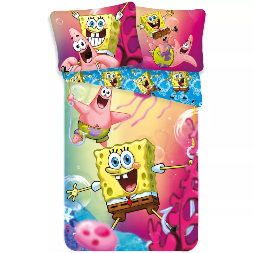 Sponge Bob Square Pants Single Duvet Set