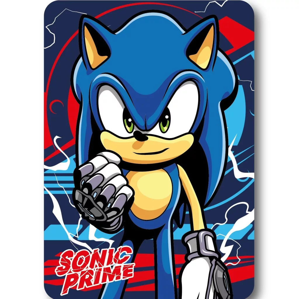 Sonic The Hedgehog Fleece Blanket