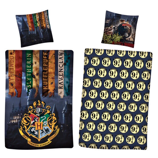 Harry Potter Cotton Single Duvet Cover Bed 90cm