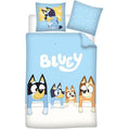 Bluey policotton Single Duvet Cover Bed 90cm